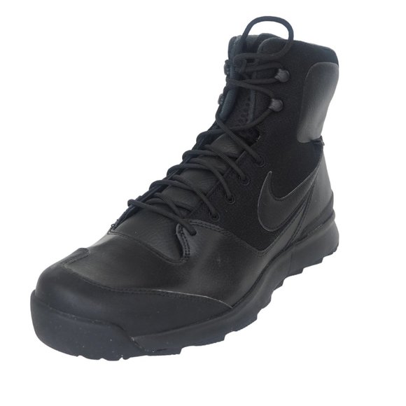 Nike Stasis ACG Mens Boots Leather Shoes Black main image 9
